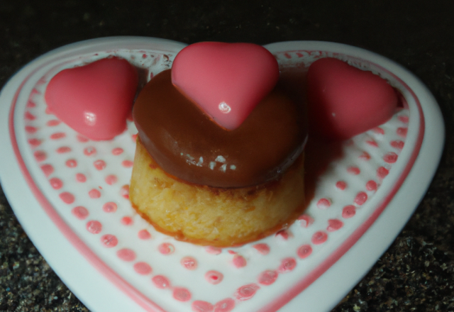 Mini cake au cœur fondant