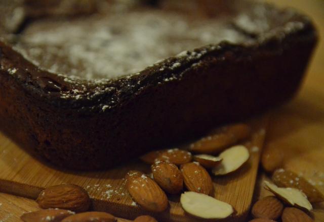 Brownie aux amandes