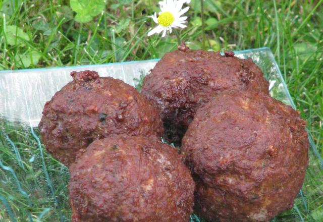 Boulettes de viande farcie au maroilles