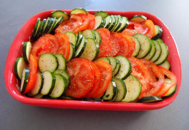 Tian de courgettes facile