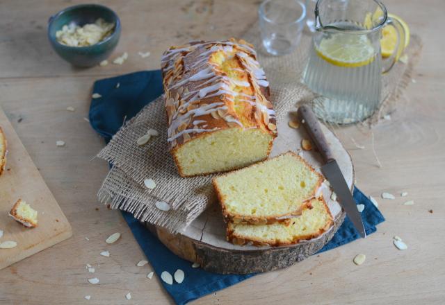 Cake au citron et aux amandes