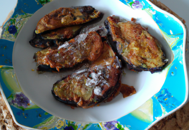 Beignets d'aubergines rapides