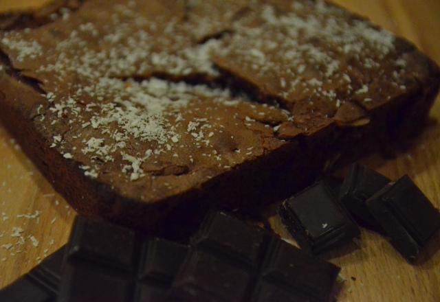 Brownies au chocolat et à la noix de coco