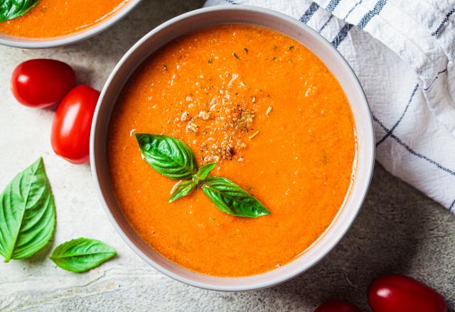 "La réponse à vos journées ensoleillées" : le chef Simone Zanoni partage sa recette de gaspacho version italienne