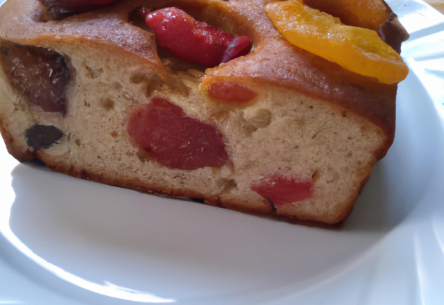 Cake aux fruits confits facile