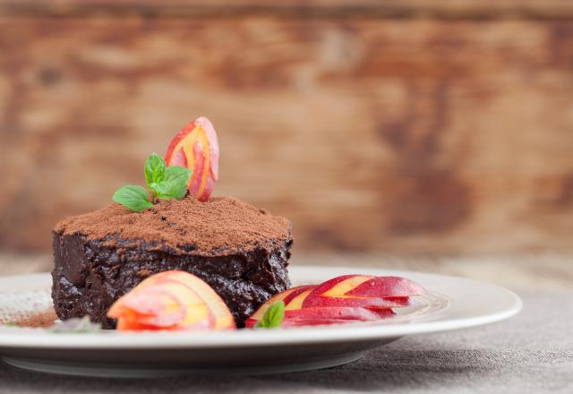 Gâteau à la mousse au chocolat gourmand