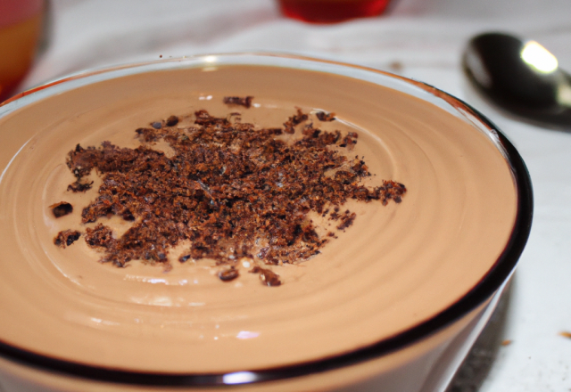 Mousse au chocolat maison