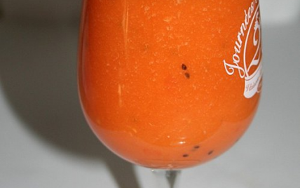 Smoothie de carotte et d'orange