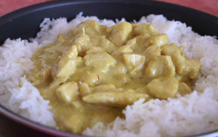 Poulet au Coco et Curry