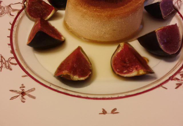 Flan aux figues