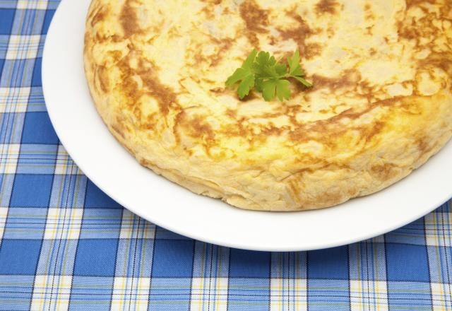 Omelette aux pommes de terre