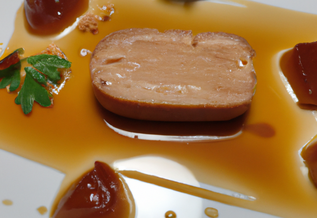 Foie haché à l'ail