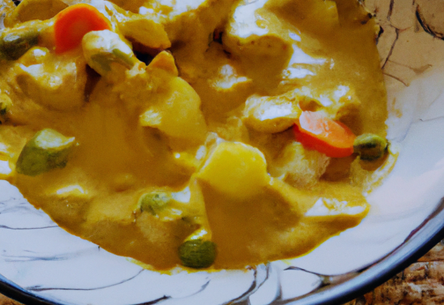 Curry rapide pour soir d'été