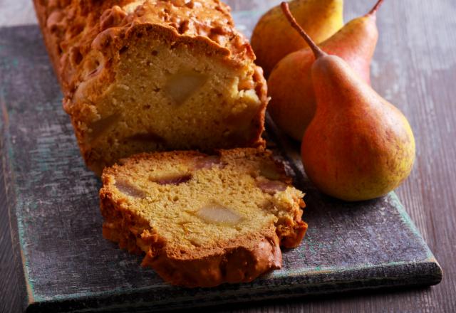 Pear bread ou cake aux poires