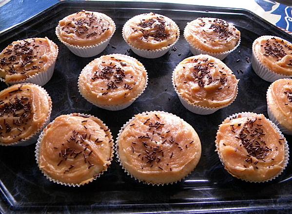 Muffins au beurre de cacahuètes