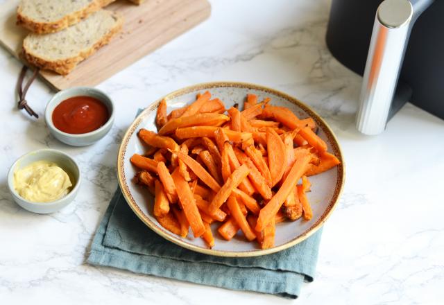 Frites de patates douces au Air Fryer