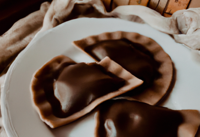 Raviolis au chocolat