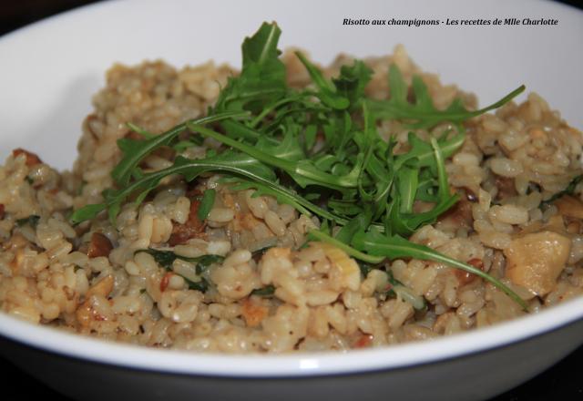 Risotto aux champignons économique