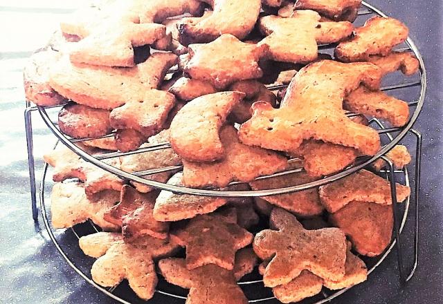 Biscuits alsaciens aux amandes  ou schwowebredele