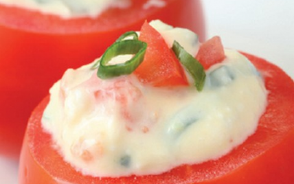 Petites tomates farcies de fraicheur