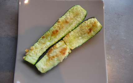 Courgettes au parmesan