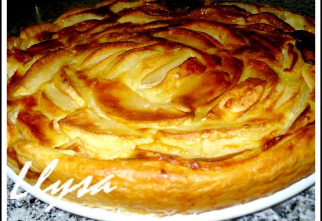 Tarte aux pommes rapide