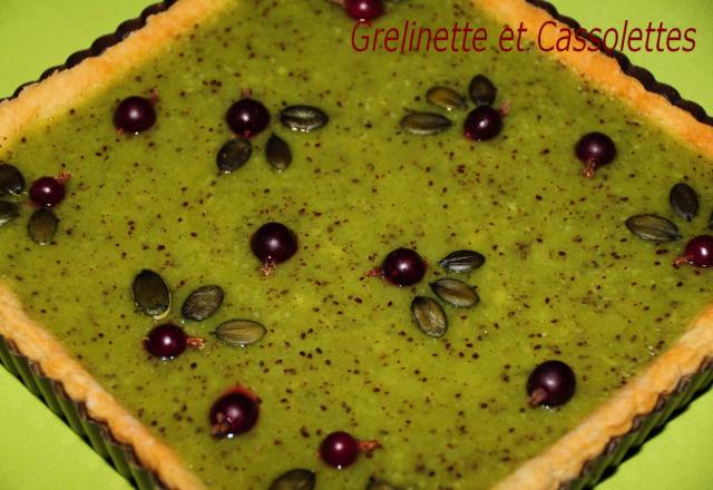 Tarte bonbon aux kiwis de l'Adour