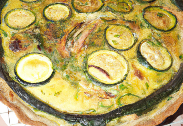 Quiche à la courgette maison