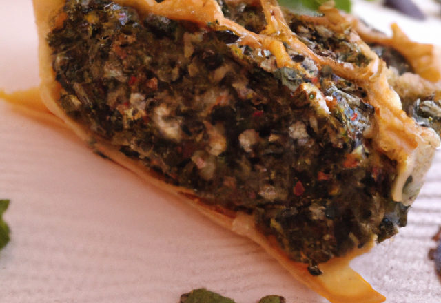 Feuilleté à la tapenade