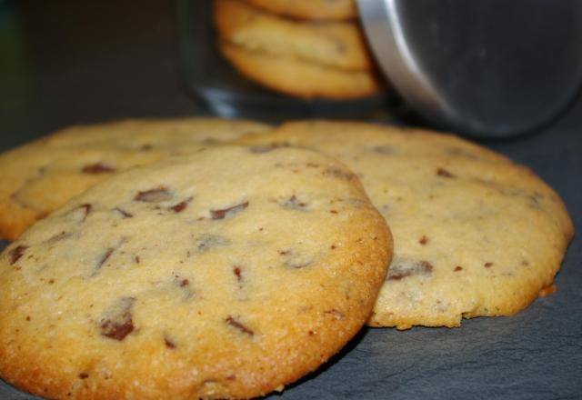 Cookies aux pépites de chocolat et beurre de cacahuète