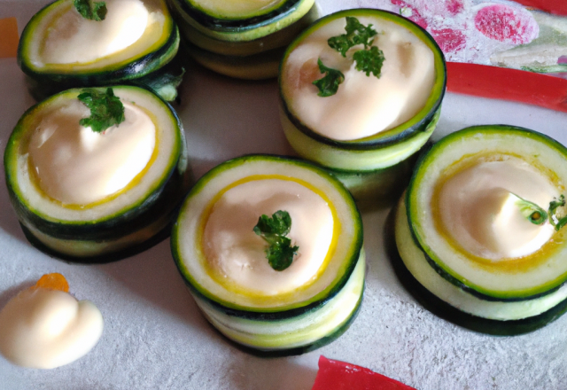 Courgettes surimi