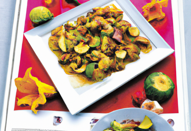 Courgettes aux girolles