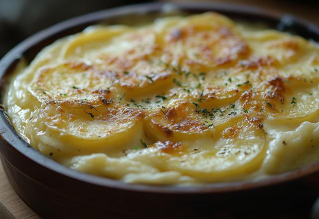 Gratin dauphinois crème liquide
