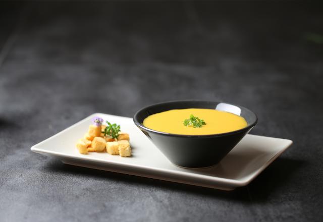 Soupe de potiron et de pomme de terre