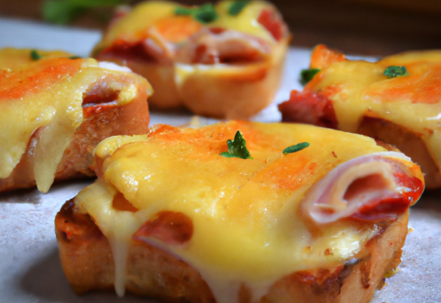 Mini croque-monsieur