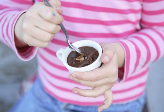 Petits pots de crème au chocolat sans lactose