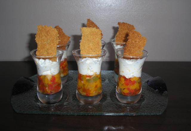 Verrine saveurs du sud