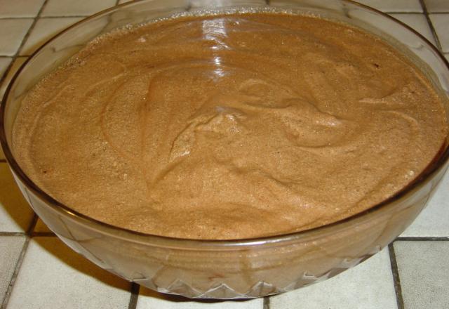 Mousse au chocolat facile