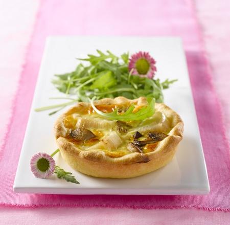 Quiche aux poireaux classique