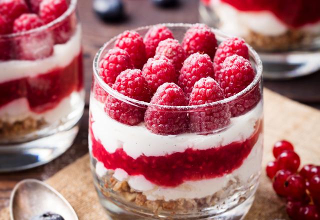 Tiramisu aux framboises et speculoos au thermomix