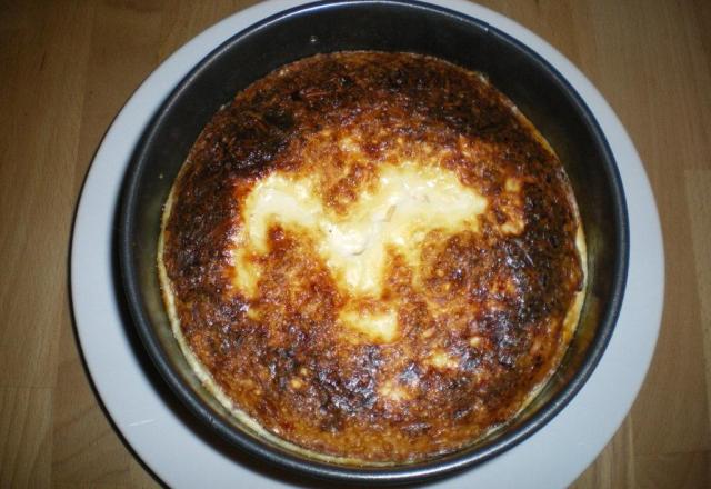 Gratin emmental, viande hachée et pomme de terre