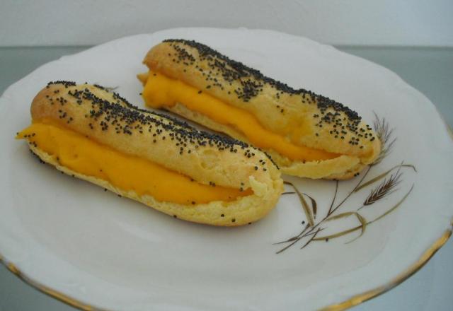 Eclairs carottes pavot