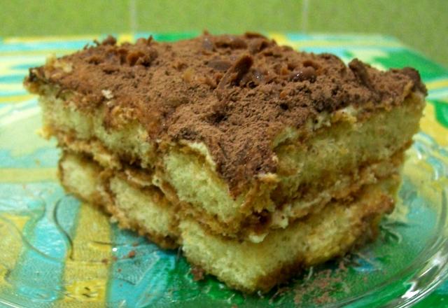 Tiramisu au cacao amer