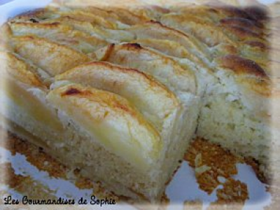 Moelleux pommes amandes extra léger