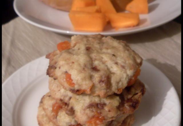 Cookies au chocolat et potiron