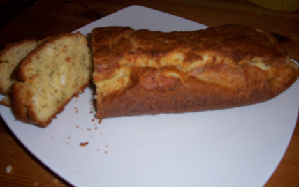 Cake au crabe et à la ciboulette