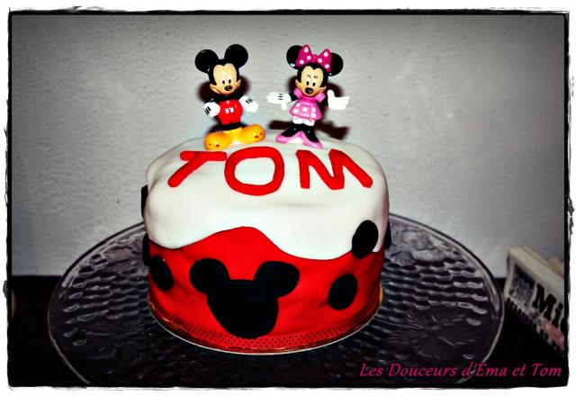 Gâteau Mickey maison