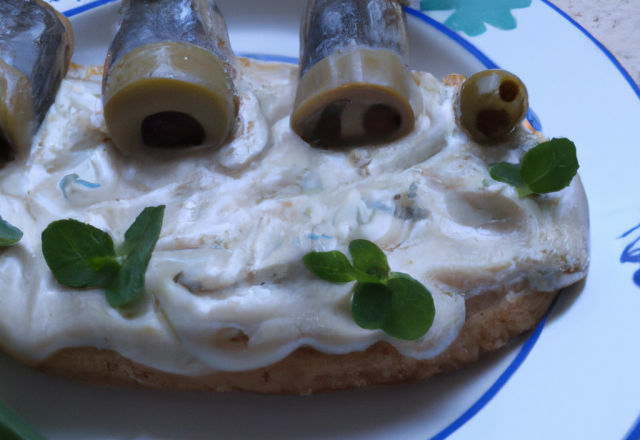 Anchois à la mayonnaise