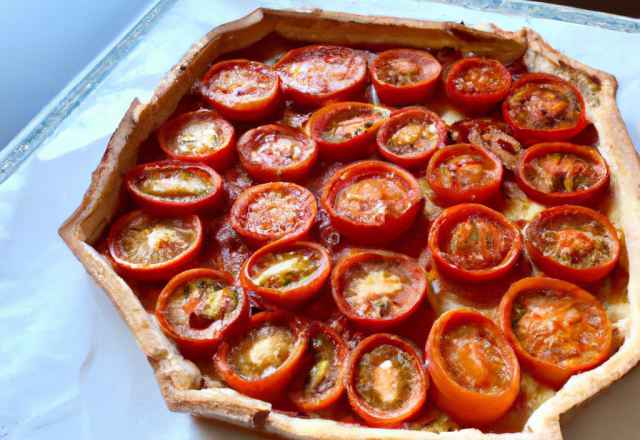 Tarte à la tomate express