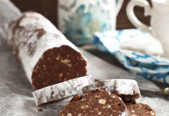 Saucisson au chocolat facile